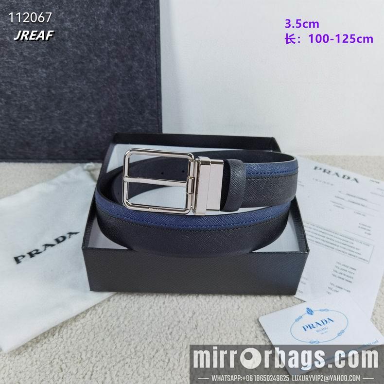 Prada belt 35mmX100-125cm 8L05