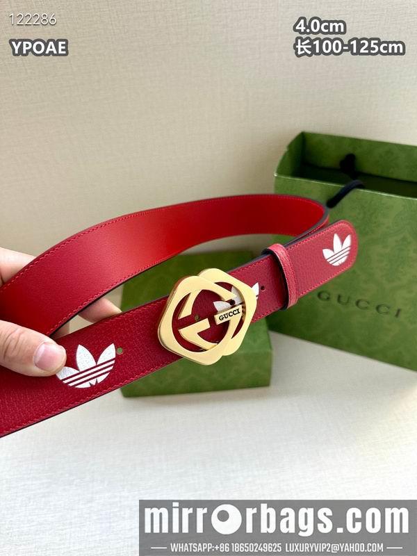 Gucci belt 40mmX100-125cm 8L136