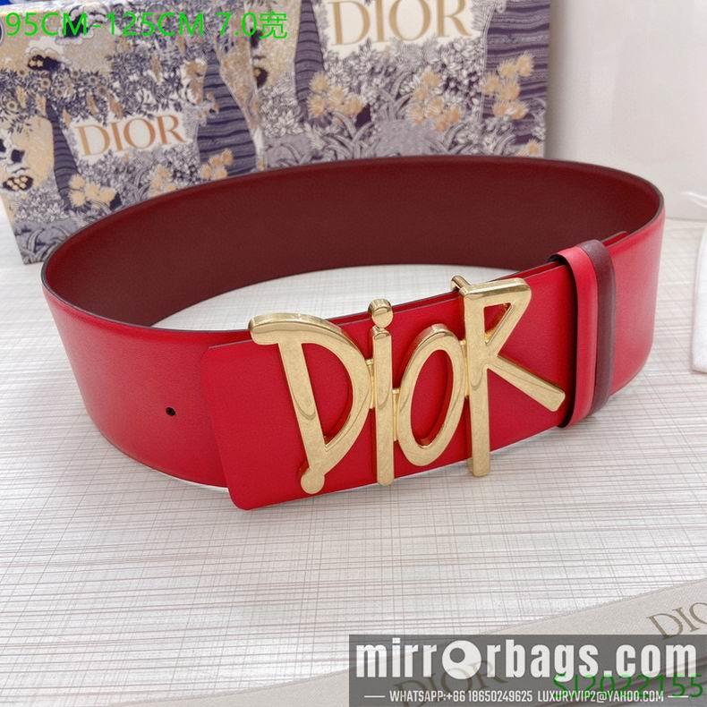 Dior Belt 70mmX95-125cm 7d09