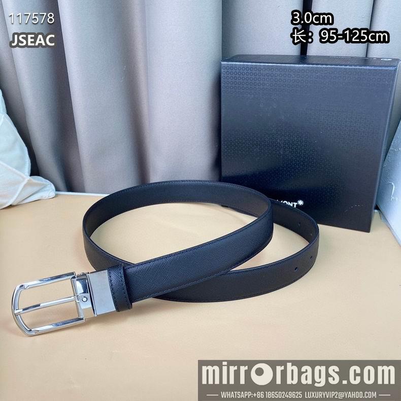 Montblanc belt 30mmX95-125cm 8L04