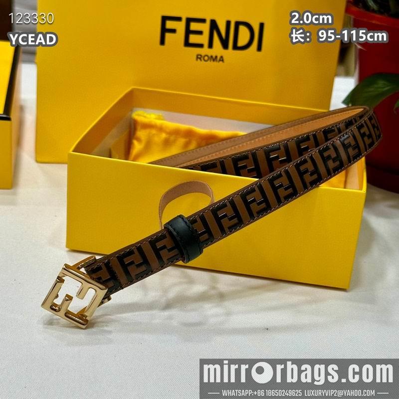 Fendi belt 20mmX95-115cm 8L15