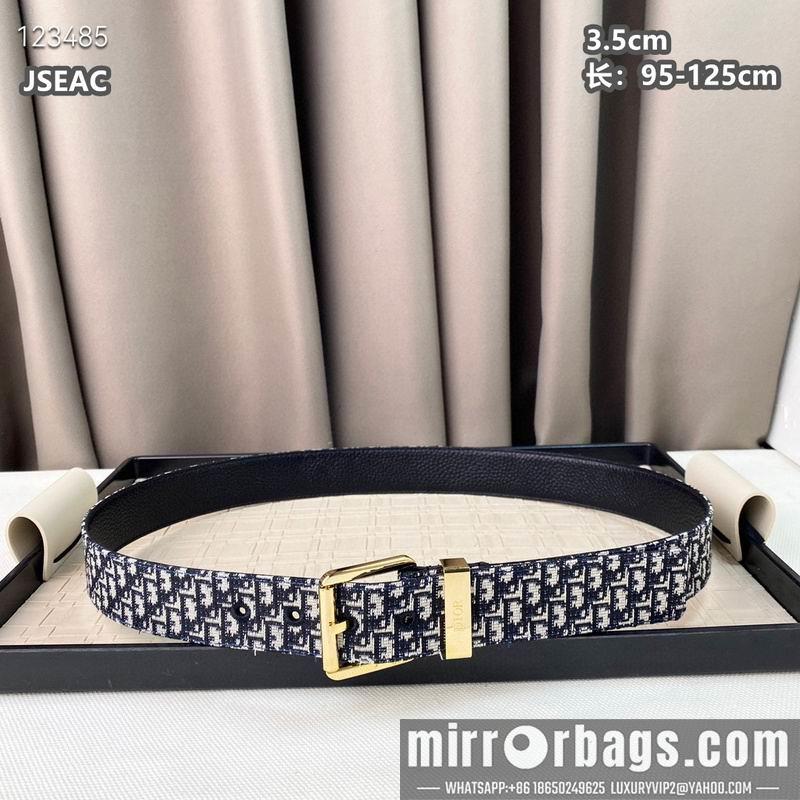 Dior belt 35mmX95-125cm 8L29