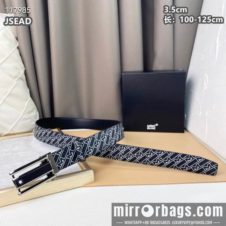 Montblanc belt 35mmX100-125cm 8L12
