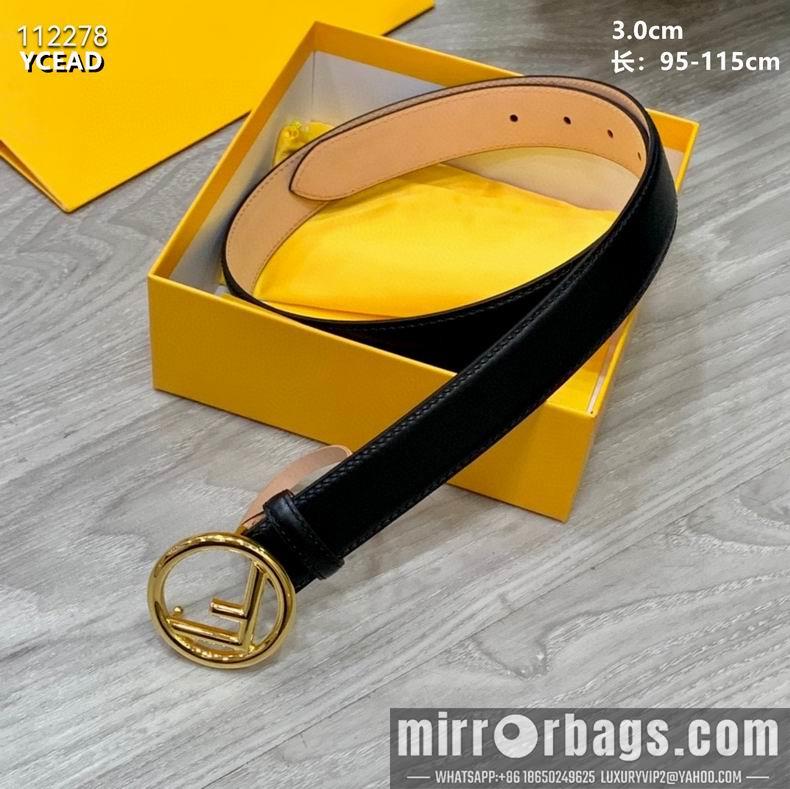 Fendi Belt 30mmX95-115cm 8L07