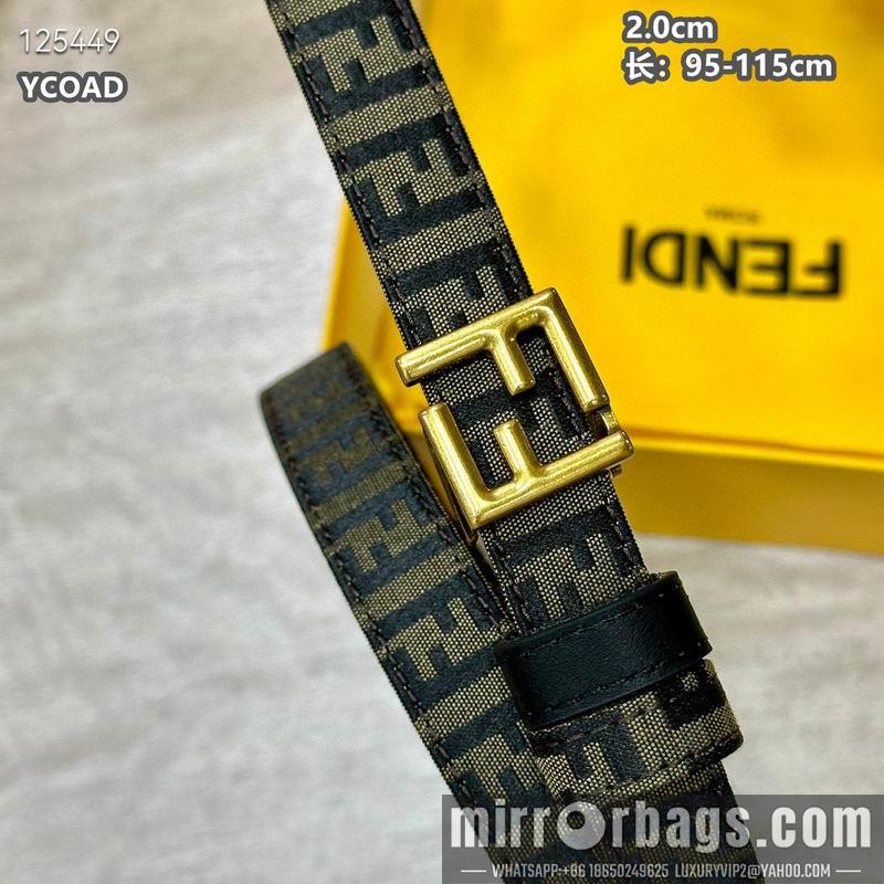 Fendi belt 20mmX95-115cm 8L13