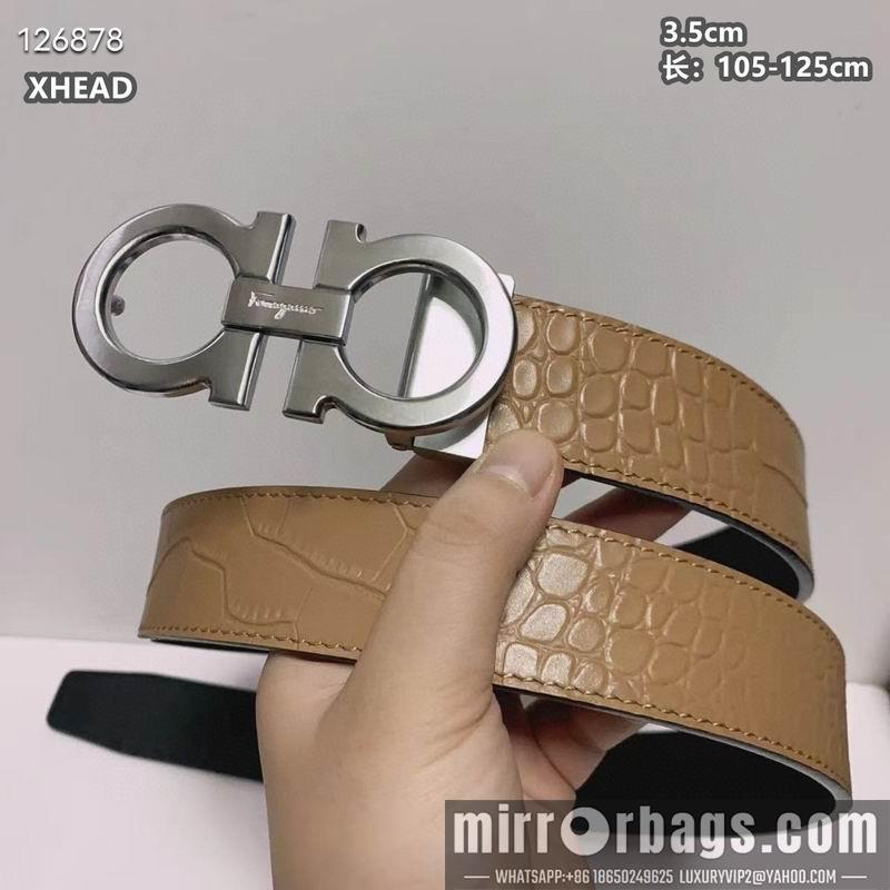 Ferragamo belt 35mmX105-125cm 8L111