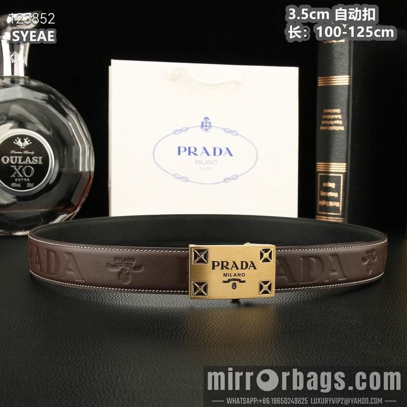 Prada belt 35mmX100-125cm 8L56
