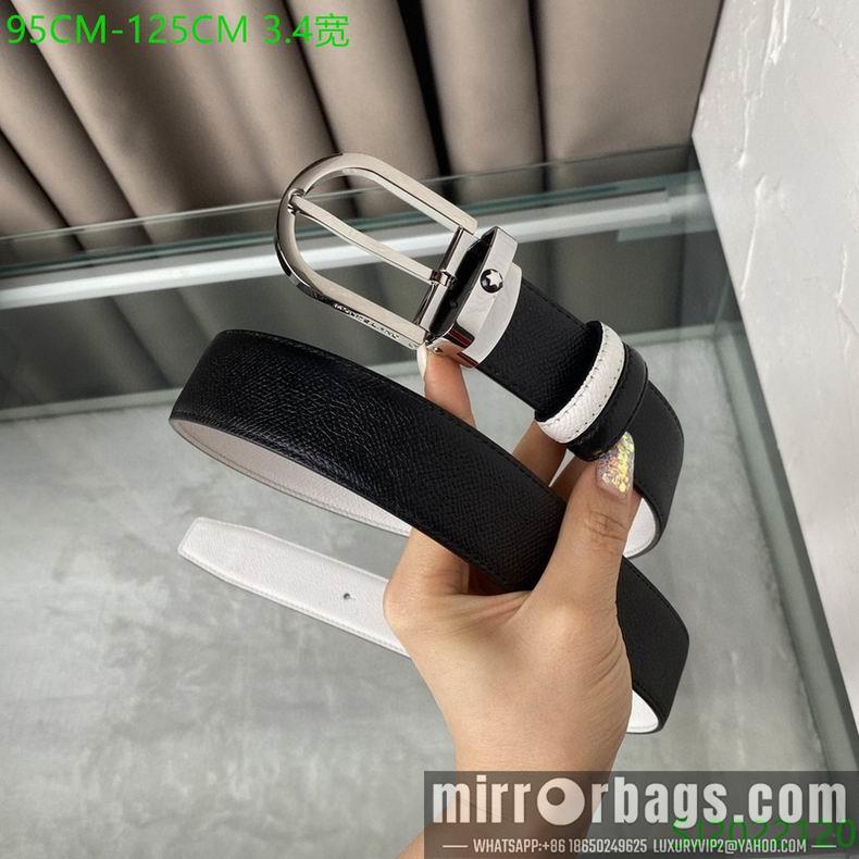 Montblanc Belt 34mmX95-125CM 7D30