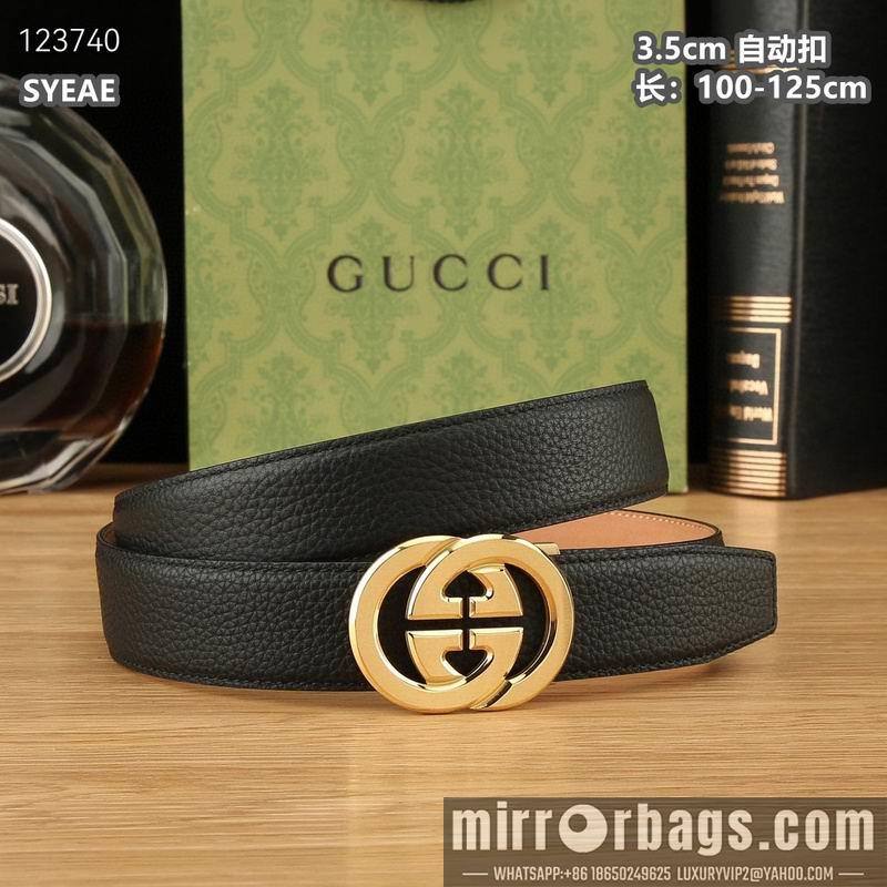 Gucci belt 35mmX100-125cm 8L58