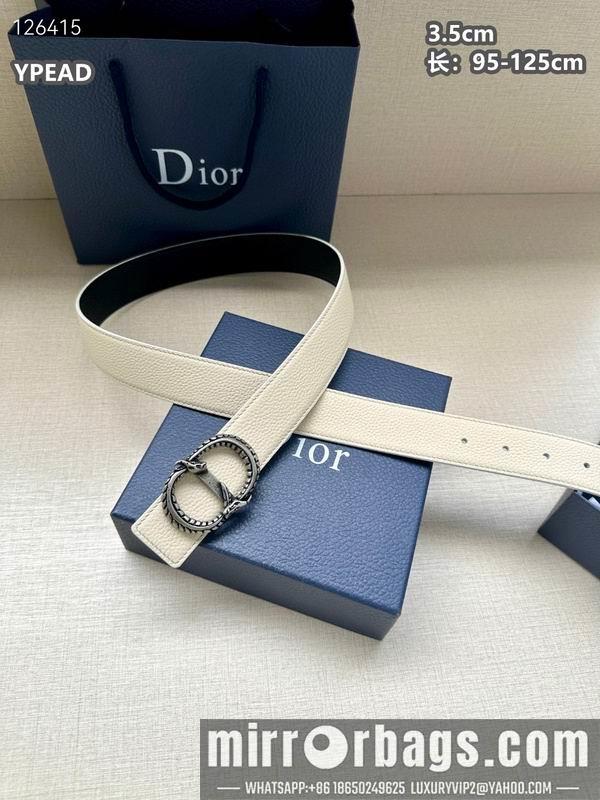 Dior belt 35mmX95-125cm 8L20