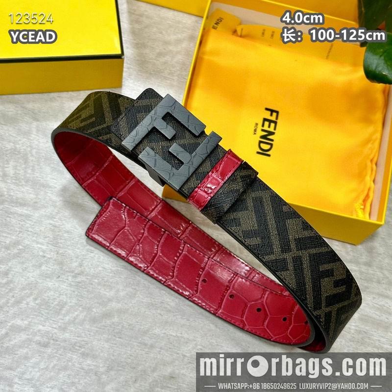 Fendi belt 40mmX100-125cm 8L56