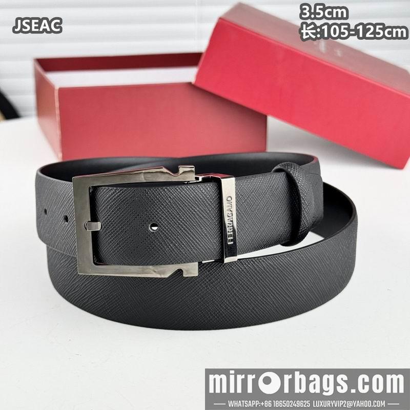 Ferragamo belt 35mmX105-125cm 8L129