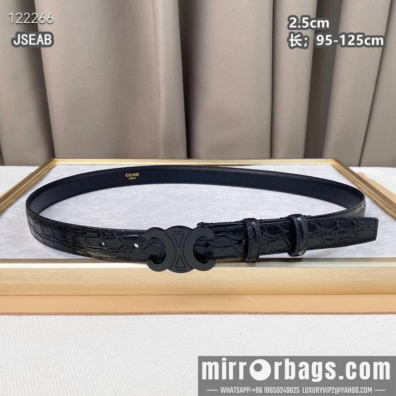 Celine belt 25mmX95-125cm 8L23