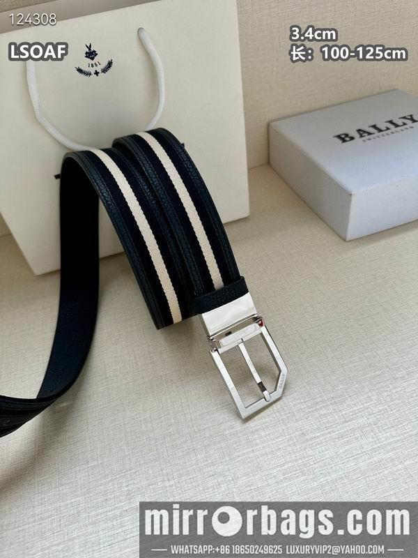 Bally belt 34mmX100-125cm 8L08
