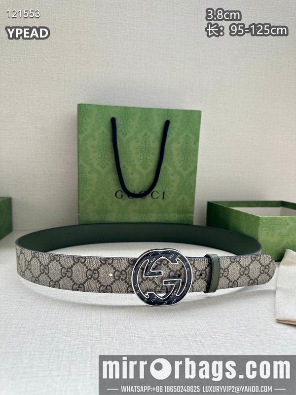Gucci belt 38mmX95-125cm 8L13