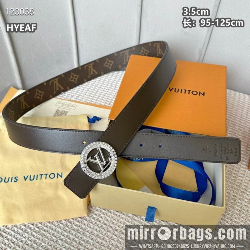 LV belt 35mmX95-125cm 8L02