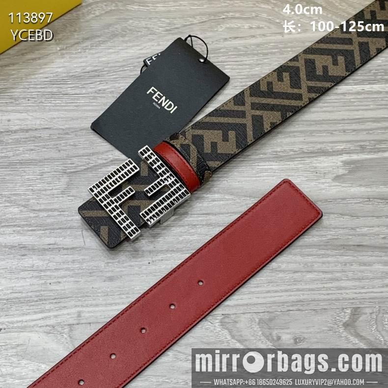 Fendi Belt 40mmX100-125cm 8L73
