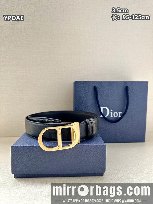 Dior belt 35mmX95-125cm 8L43