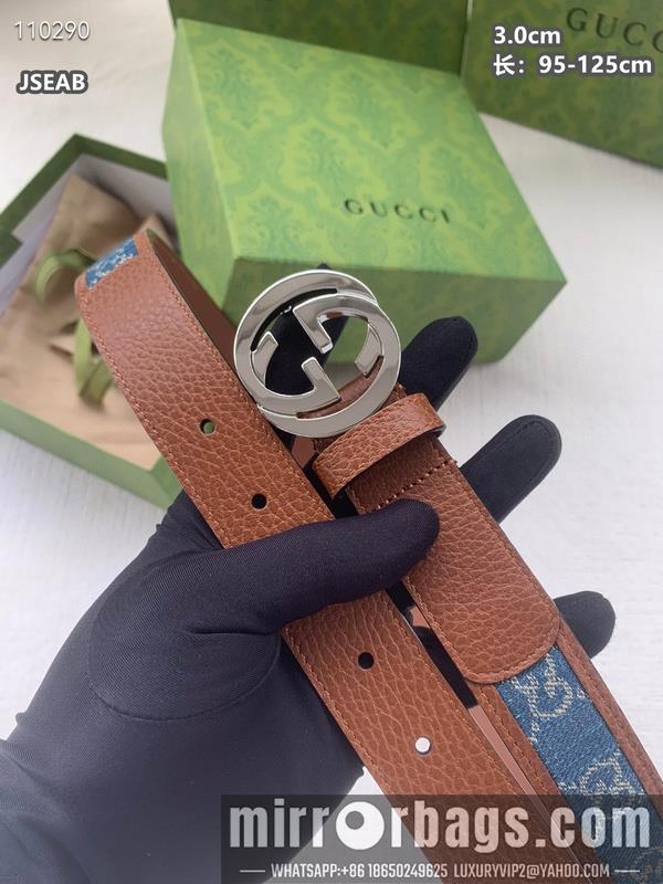 Gucci belt 30mmX95-125cm 8L17