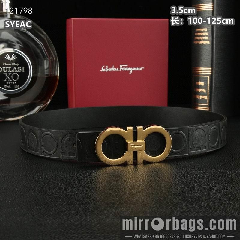 Ferragamo belt 35mmX100-125cm 8L75