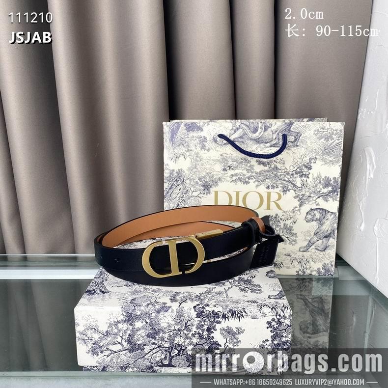 Dior Belt 20mmX90-115cm 8L05