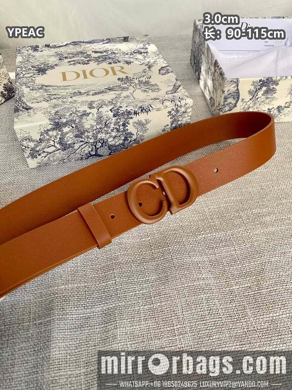 Dior belt 30mmX90-115cm 8L01