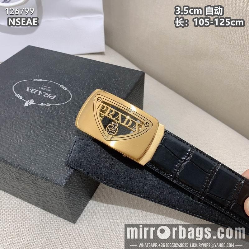 Prada belt 35mmX105-125cm 8L62