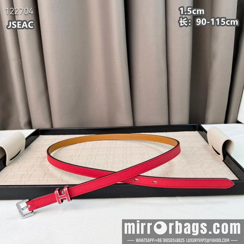 Hermes belt 15mmX90-115cm 8L04