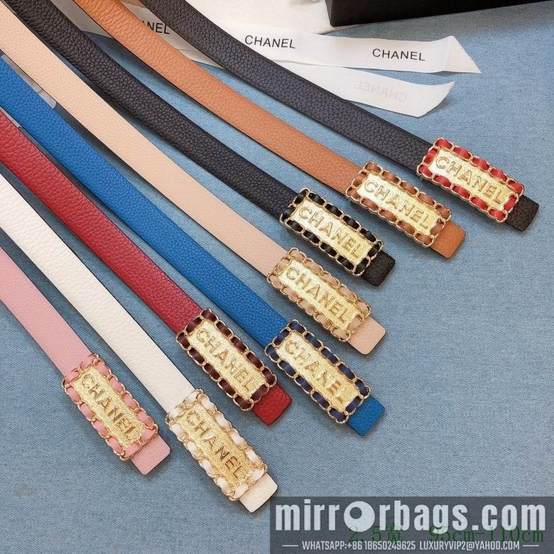 Chanel Belt 25mmX95-110CM C 7D526