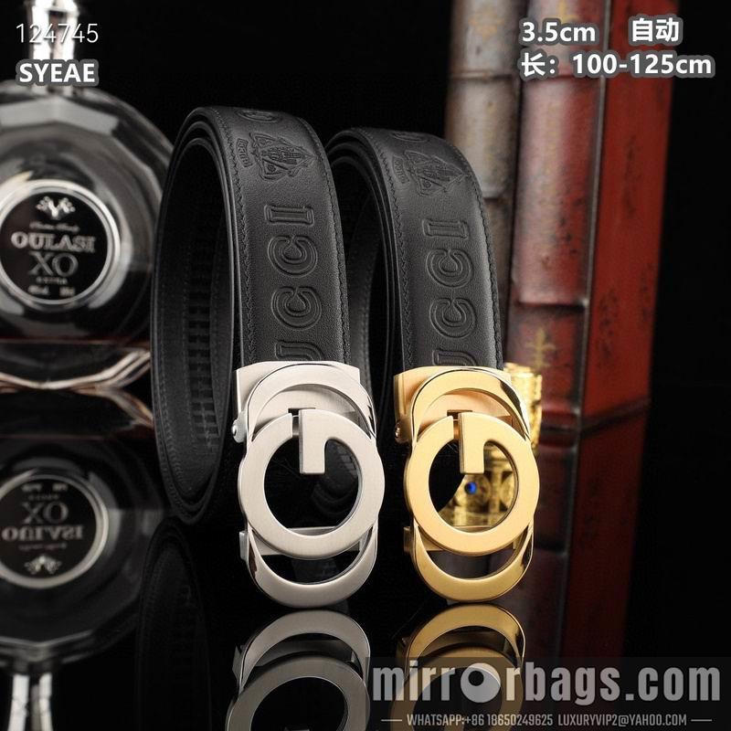 Gucci belt 35mmX100-125cm 8L29