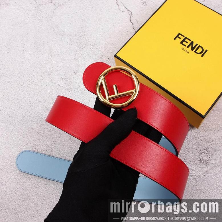 Fendi Belt 38mmX95-125cm 7D56