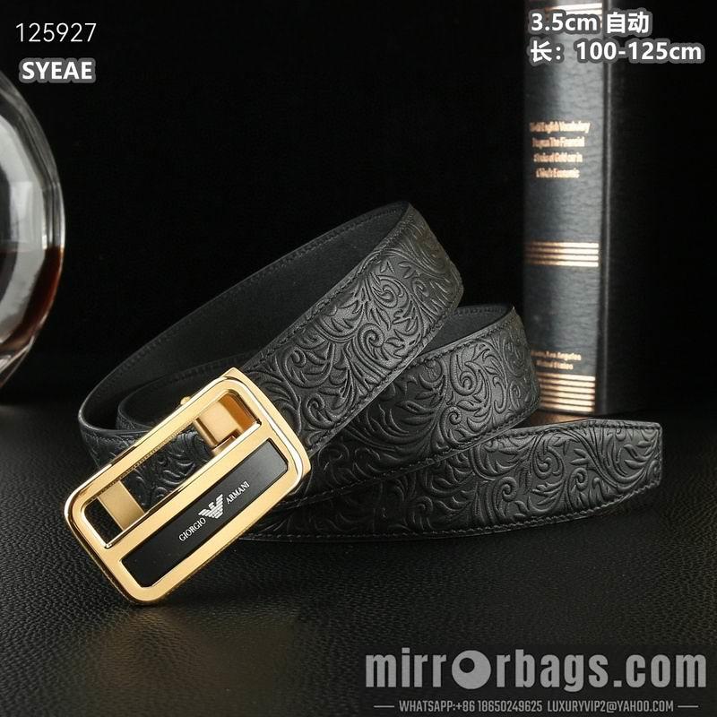 Armani belt 35mmX100-125cm 8L10