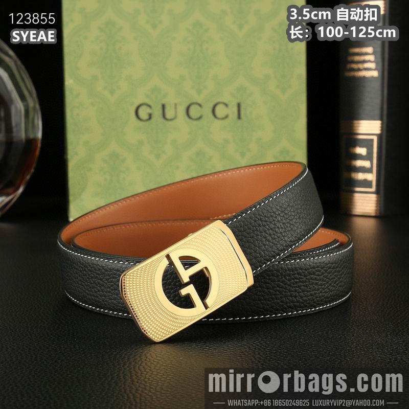 Gucci belt 35mmX100-125cm 8L38
