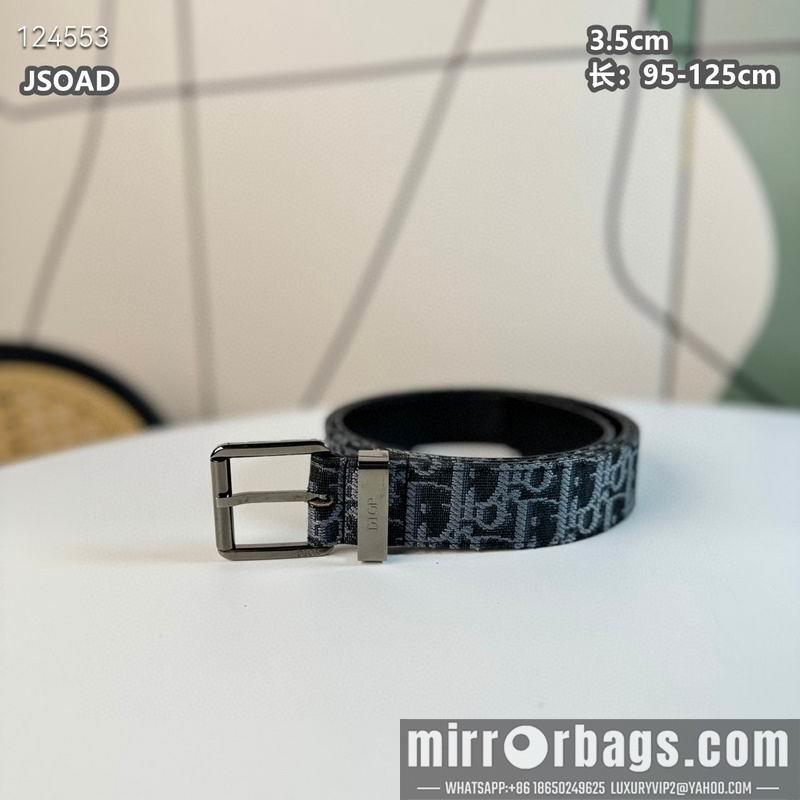 Dior belt 35mmX95-125cm 8L28