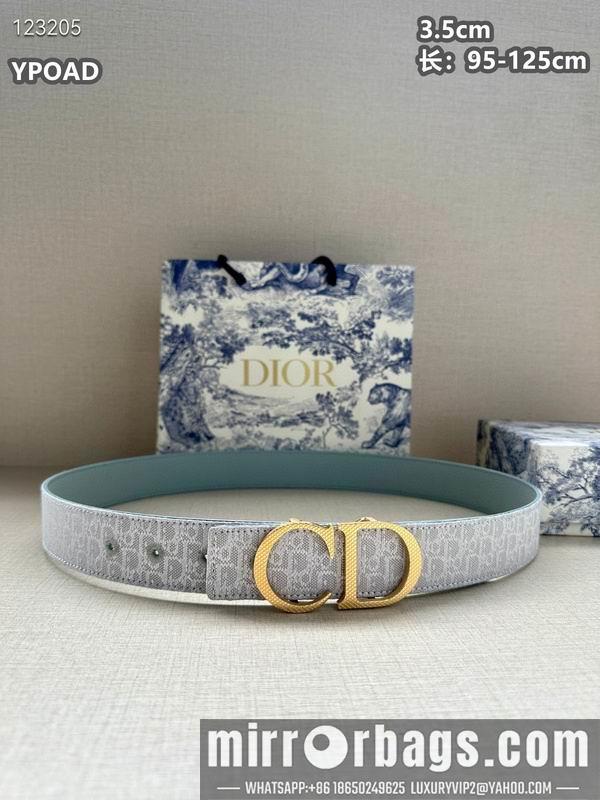 Dior belt 35mmX95-125cm 8L23