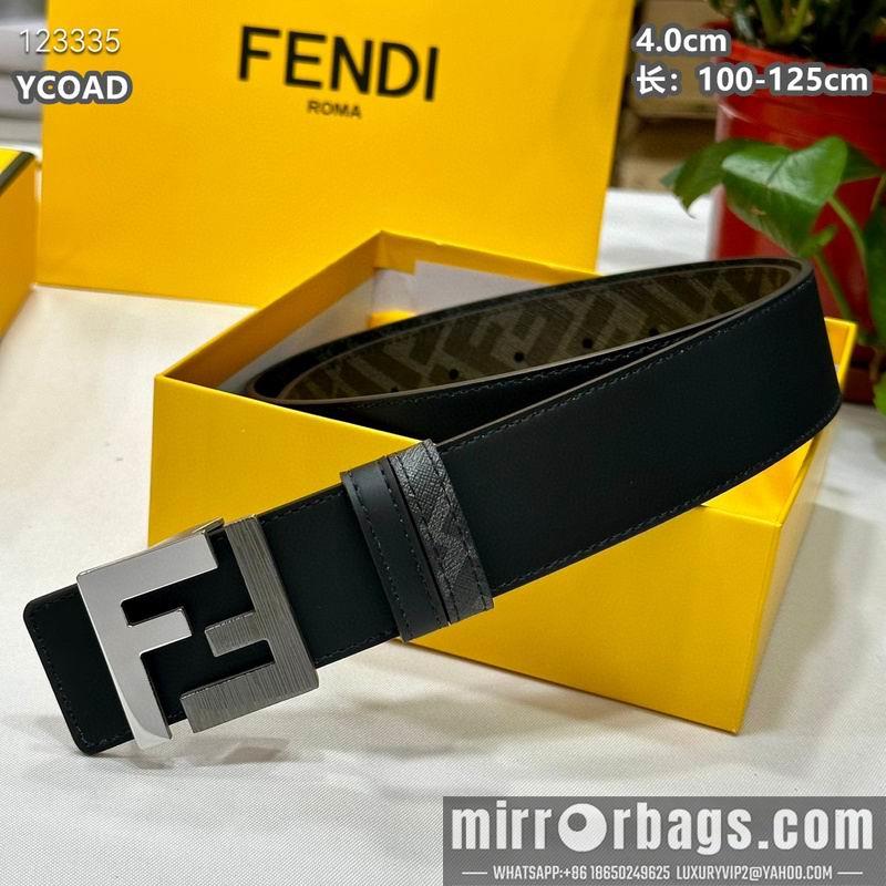 Fendi belt 40mmX100-125cm 8L73