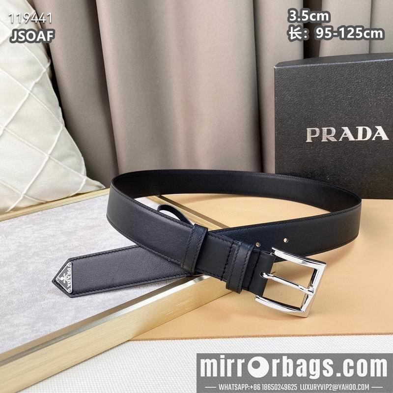 Prada belt 35mmX95-125CM 8L18
