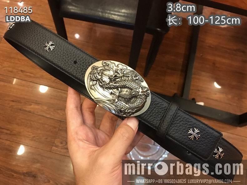 Chrome Hearts belt 38mmX100-125cm 8L12