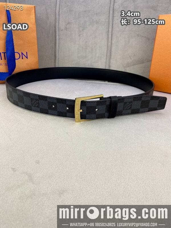 LV belt 34mmX95-125cm 8L25