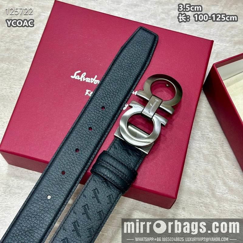 Ferragamo belt 35mmX100-125cm 8L32