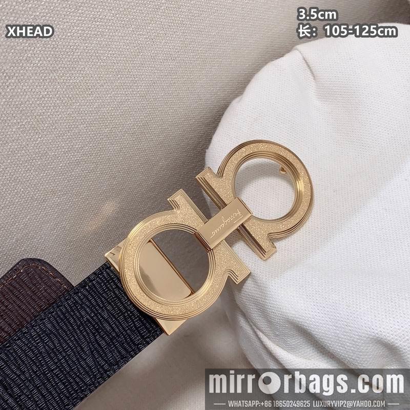 Ferragamo belt 35mmX105-125cm 8L122