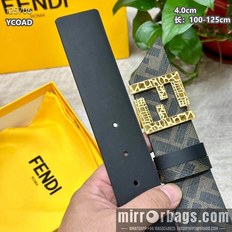 Fendi belt 40mmX100-125cm 8L24