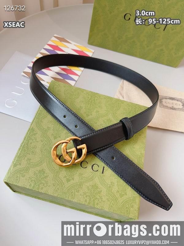 Gucci belt 30mmX95-125cm 8L28