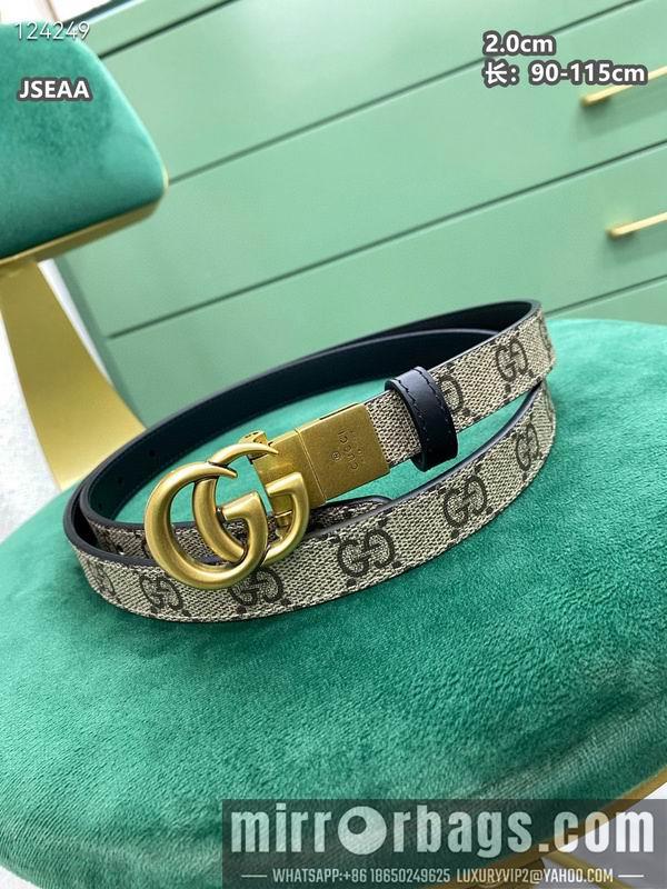 Gucci belt 20mmX90-115cm 8L22