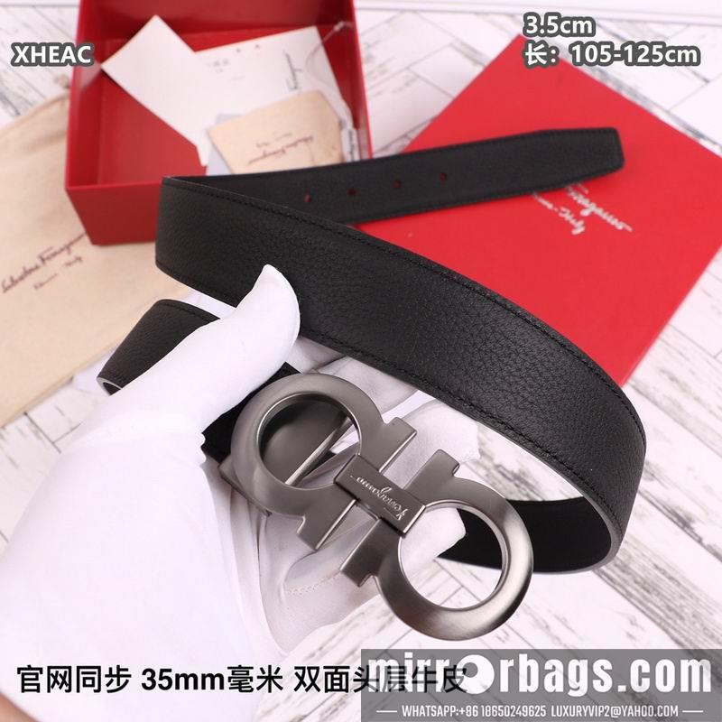 Ferragamo belt 35mmX105-125cm 8L133