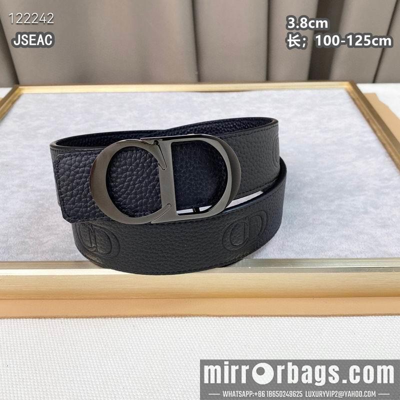 Dior belt 38mmX100-125cm 8L07