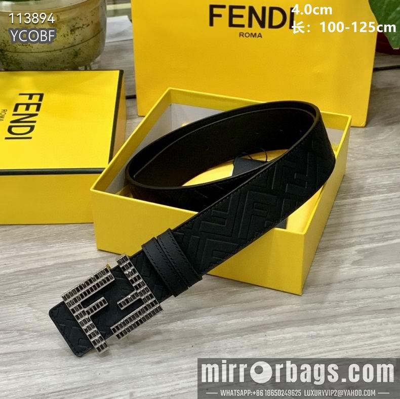 Fendi Belt 40mmX100-125cm 8L74