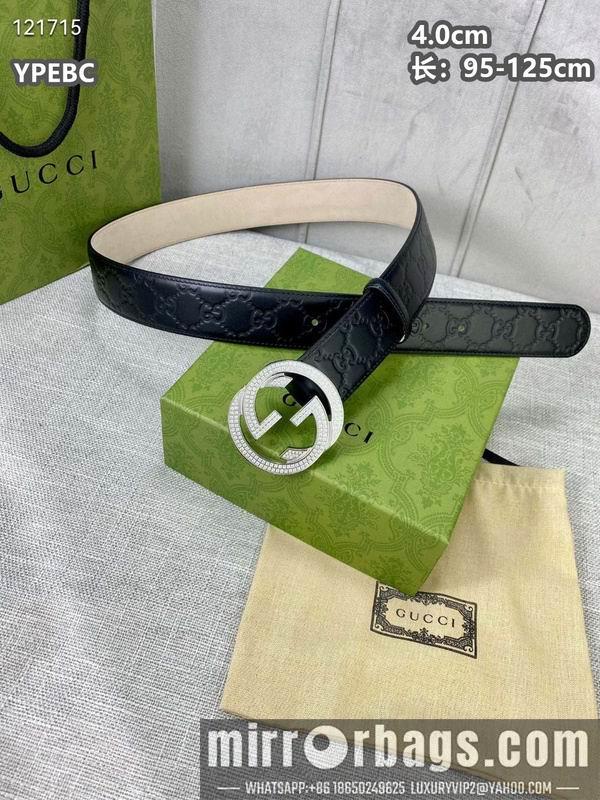 Gucci belt 40mmX95-125cm 8L114