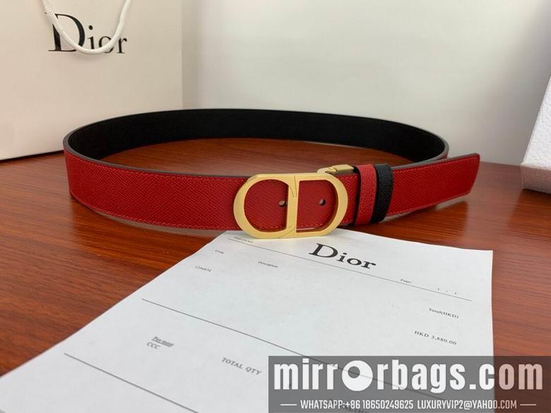 Dior Belt 34mmX95-125cm 7D19
