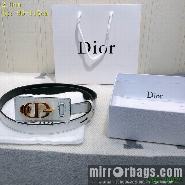 Dior Belt 20mmX95-115cm 8L16